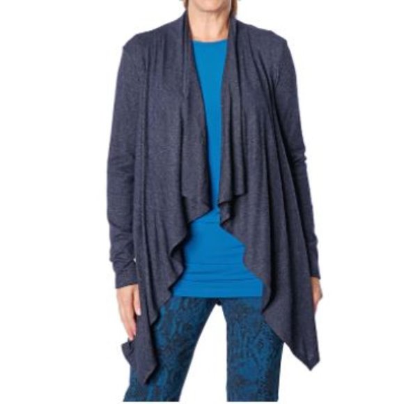 Cashmere Knit Waterfall Cardigan NWOT - Picture 7 of 8